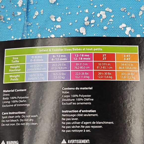 Charming Princess Toddler Costume , 3T, NWT - Picture 10 of 13